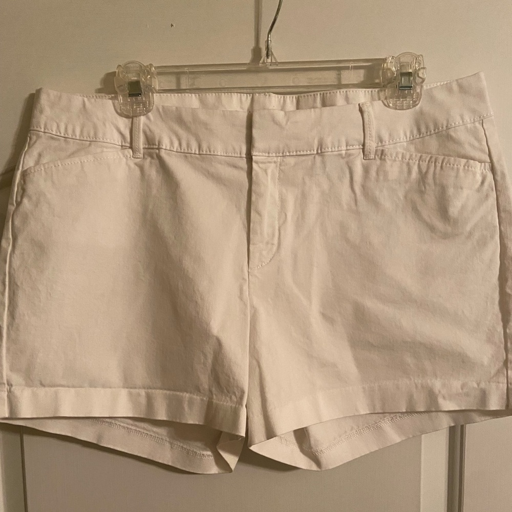 White Old Navy Pixie Shorts